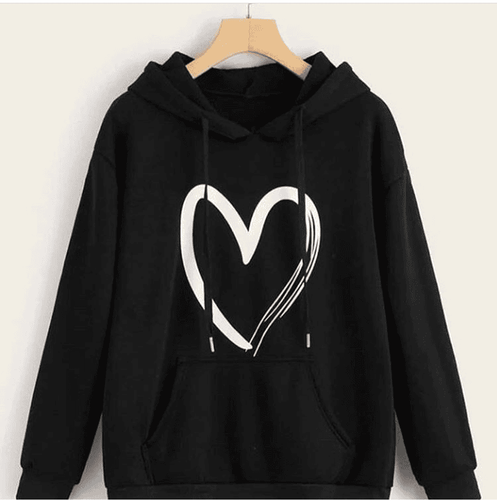 Heart Hoodie Heart Hoodie